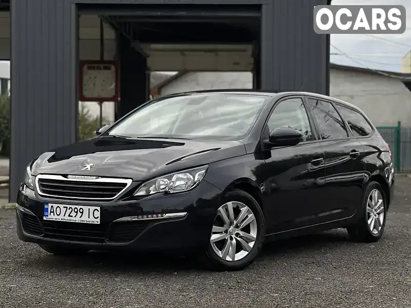 Універсал Peugeot 308 2016 1.56 л. Ручна / Механіка обл. Закарпатська, Ужгород - Фото 1/21