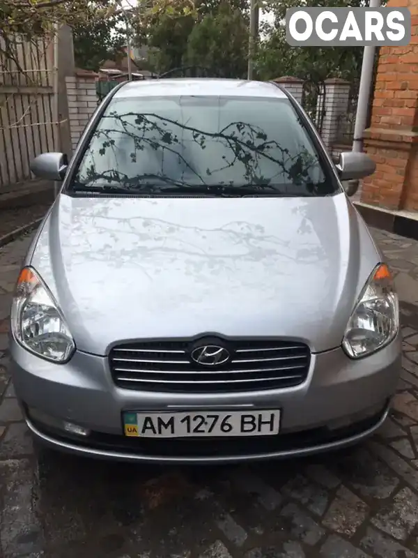 Седан Hyundai Accent 2008 null_content л. Ручна / Механіка обл. Житомирська, Житомир - Фото 1/21