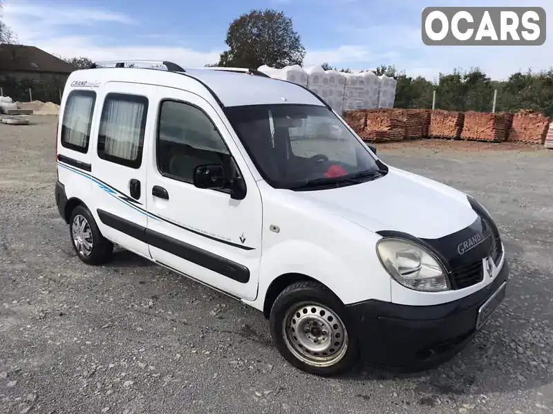 Мінівен Renault Kangoo 2007 1.46 л. Ручна / Механіка обл. Чернівецька, Сокиряни - Фото 1/9