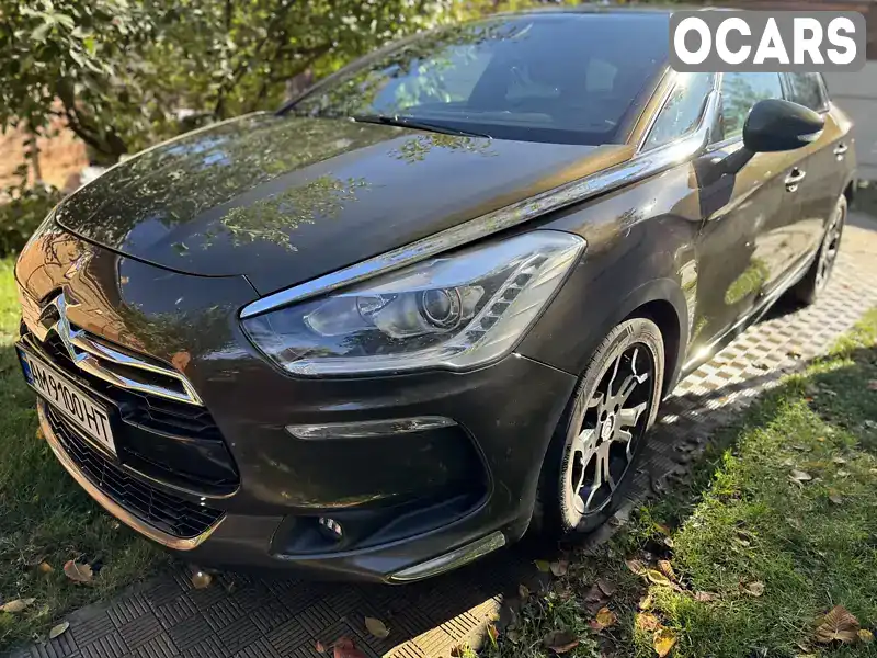 Хетчбек Citroen DS5 2012 1.6 л. Автомат обл. Житомирська, Бердичів - Фото 1/21