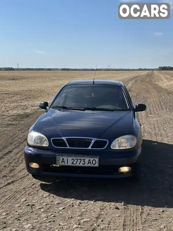 Седан Daewoo Lanos 2003 1.5 л. Ручна / Механіка обл. Київська, Кагарлик - Фото 1/8