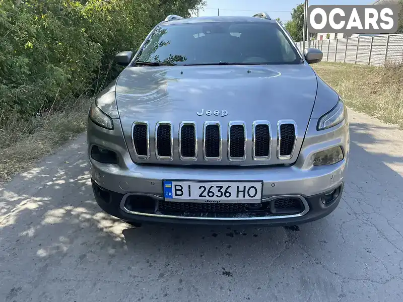 Позашляховик / Кросовер Jeep Cherokee 2015 3.2 л. Автомат обл. Полтавська, Лубни - Фото 1/11