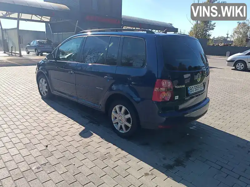 Мінівен Volkswagen Touran 2008 1.6 л. Ручна / Механіка обл. Тернопільська, Тернопіль - Фото 1/21