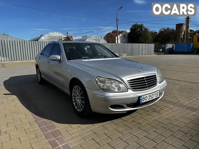 Седан Mercedes-Benz S-Class 2004 4.97 л. Автомат обл. Тернопільська, Тернопіль - Фото 1/21