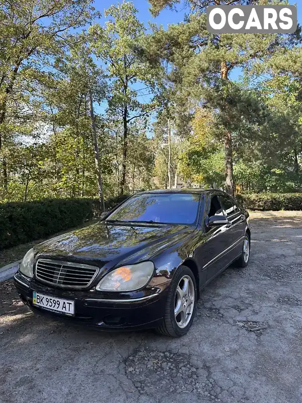 Седан Mercedes-Benz S-Class 2002 4 л. Автомат обл. Рівненська, Сарни - Фото 1/10