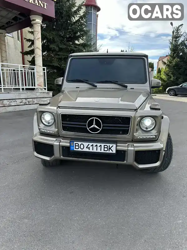 Внедорожник / Кроссовер Mercedes-Benz G-Class 2013 5.5 л. Автомат обл. Тернопольская, Тернополь - Фото 1/21