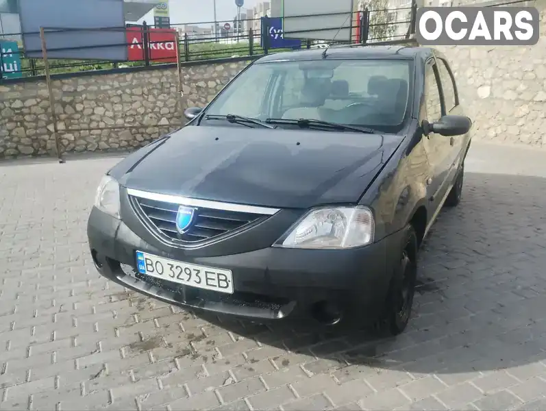 Седан Dacia Logan 2008 1.39 л. Ручна / Механіка обл. Тернопільська, Тернопіль - Фото 1/20