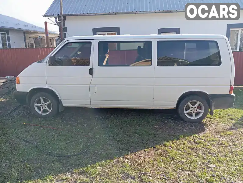 Мінівен Volkswagen Transporter 2000 2.5 л. Ручна / Механіка обл. Тернопільська, Бучач - Фото 1/12