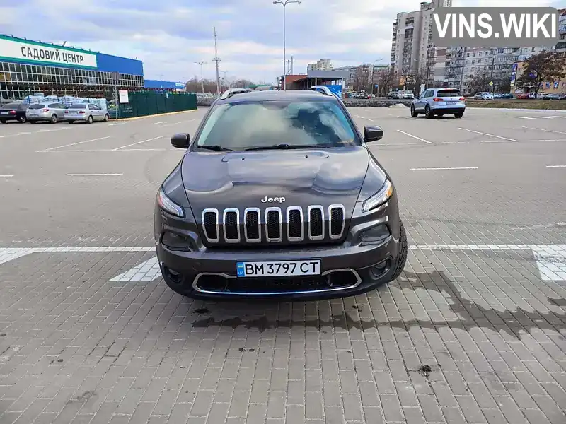 Внедорожник / Кроссовер Jeep Cherokee 2014 3.2 л. Автомат обл. Сумская, Сумы - Фото 1/12