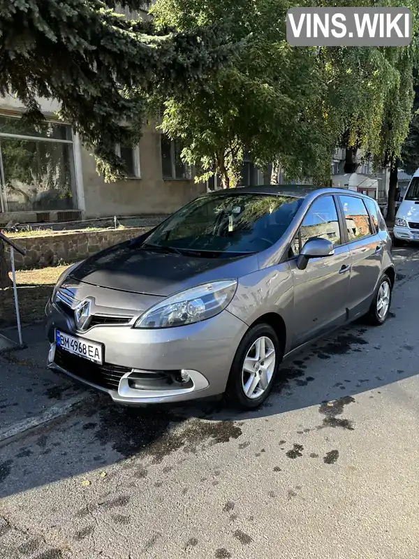 Мінівен Renault Scenic 2012 1.46 л. Ручна / Механіка обл. Сумська, Суми - Фото 1/21