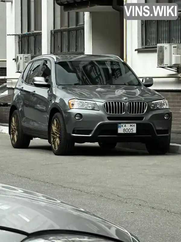 5UXWX9C5XD0D04445 BMW X3 2013 Позашляховик / Кросовер 2 л. Фото 1