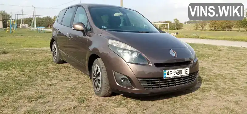 Мінівен Renault Grand Scenic 2010 1.9 л. Ручна / Механіка обл. Запорізька, Запоріжжя - Фото 1/16