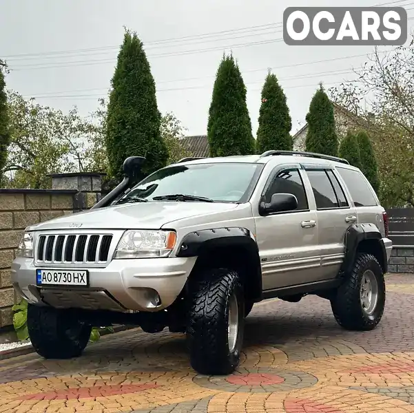 Позашляховик / Кросовер Jeep Grand Cherokee 2003 2.69 л. Автомат обл. Закарпатська, Іршава - Фото 1/7