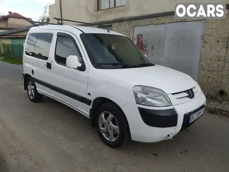 Мінівен Peugeot Partner 2003 1.87 л. Ручна / Механіка обл. Львівська, Миколаїв - Фото 1/21