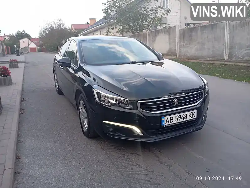 Седан Peugeot 508 2016 1.56 л. Ручна / Механіка обл. Вінницька, Вінниця - Фото 1/21