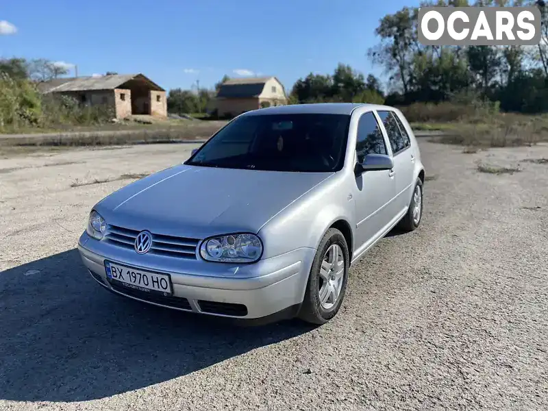 Хетчбек Volkswagen Golf 2003 1.6 л. Ручна / Механіка обл. Хмельницька, Летичів - Фото 1/21