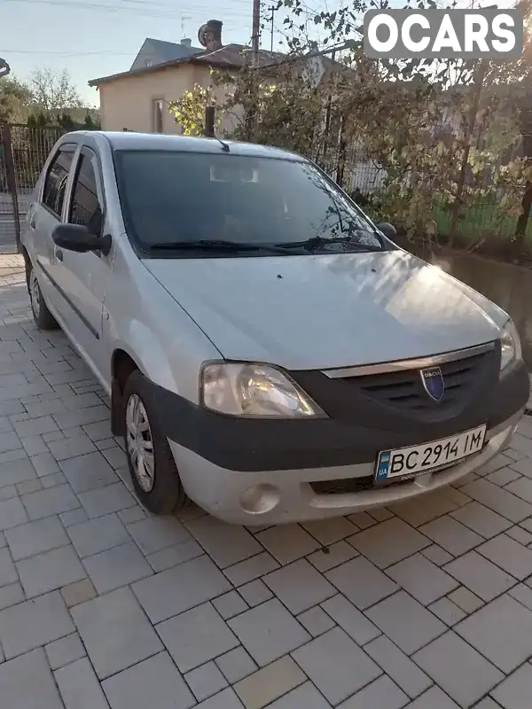 Седан Dacia Logan 2007 1.39 л. Ручна / Механіка обл. Львівська, Львів - Фото 1/6