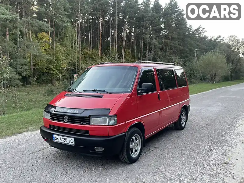 Минивэн Volkswagen Transporter 2003 2.5 л. Ручная / Механика обл. Ровенская, Радивилов - Фото 1/21