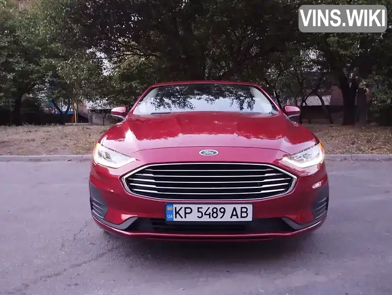 Седан Ford Fusion 2019 2 л. Варіатор обл. Запорізька, Запоріжжя - Фото 1/21