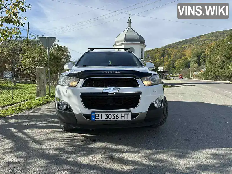 Позашляховик / Кросовер Chevrolet Captiva 2012 2.23 л. Автомат обл. Полтавська, Кременчук - Фото 1/21