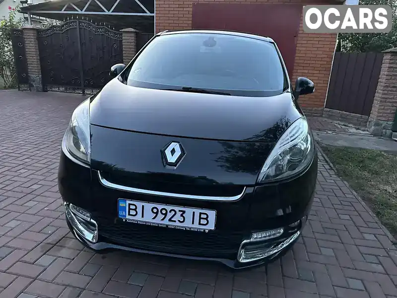 Мінівен Renault Scenic 2012 1.46 л. Ручна / Механіка обл. Полтавська, Лубни - Фото 1/21