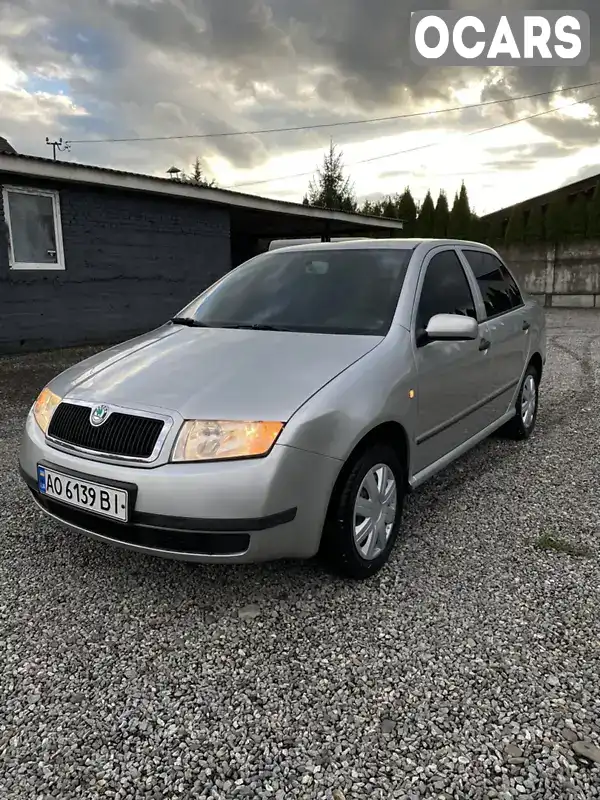 Седан Skoda Fabia 2004 1.2 л. Ручна / Механіка обл. Закарпатська, Виноградів - Фото 1/16