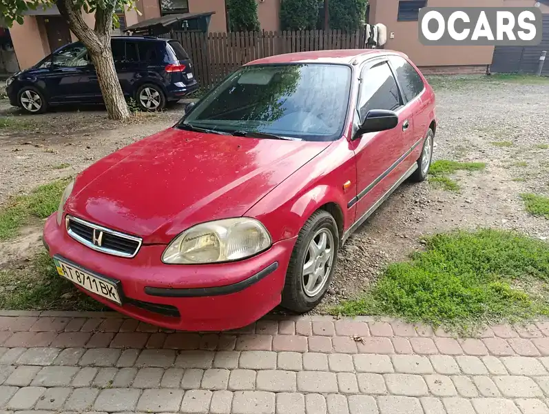 Хетчбек Honda Civic 1996 1.4 л. Ручна / Механіка обл. Івано-Франківська, Коломия - Фото 1/6