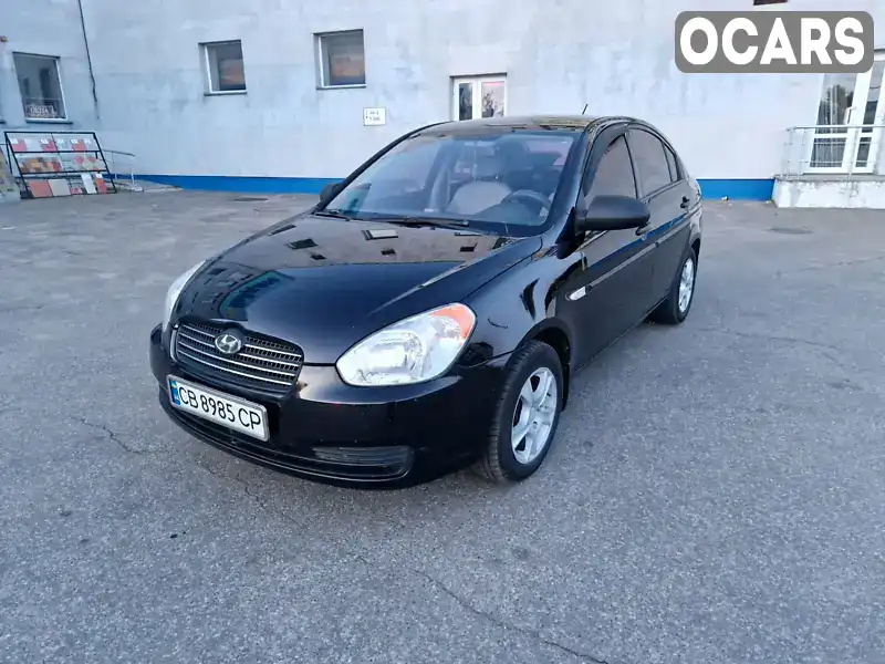 Седан Hyundai Accent 2008 1.4 л. Ручна / Механіка обл. Чернігівська, Чернігів - Фото 1/12