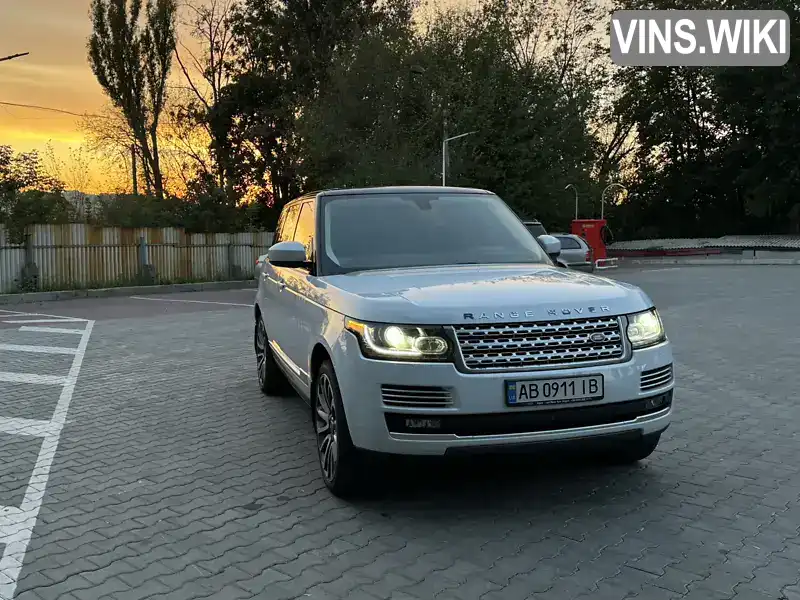 Внедорожник / Кроссовер Land Rover Range Rover 2016 4.37 л. Автомат обл. Винницкая, Винница - Фото 1/21