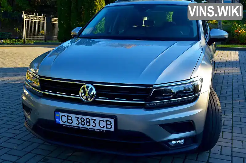 Позашляховик / Кросовер Volkswagen Tiguan 2020 1.97 л. Автомат обл. Чернігівська, Прилуки - Фото 1/14