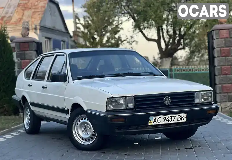 Хетчбек Volkswagen Passat 1988 1.6 л. Ручна / Механіка обл. Волинська, Луцьк - Фото 1/20