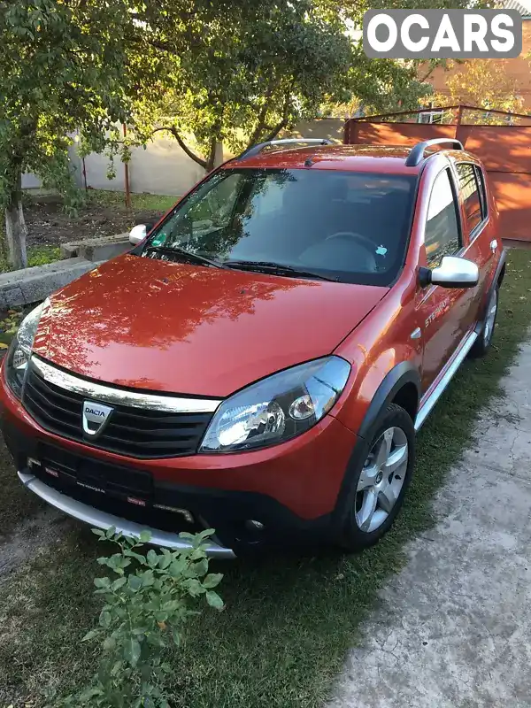 Внедорожник / Кроссовер Dacia Sandero StepWay 2010 1.6 л. Ручная / Механика обл. Полтавская, Оржица - Фото 1/20