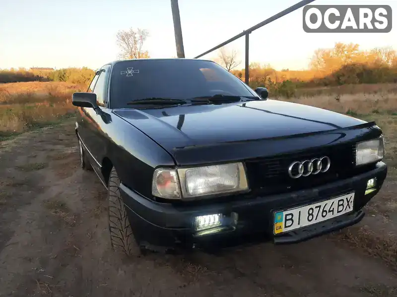 Седан Audi 80 1987 1.6 л. Ручна / Механіка обл. Донецька, Слов'янськ - Фото 1/6