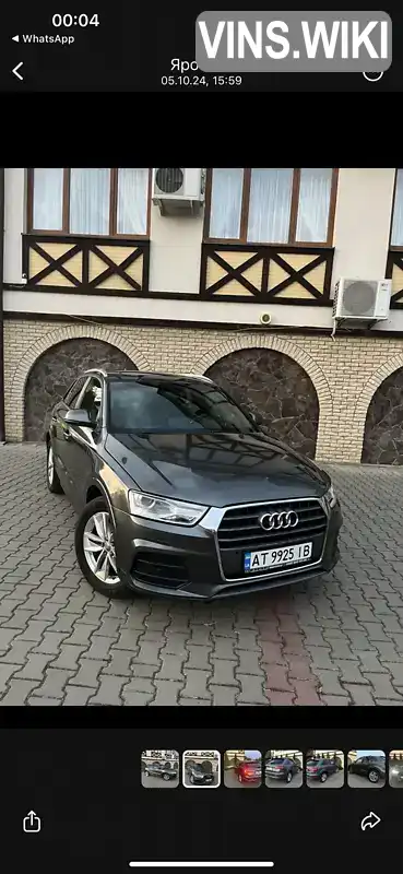 Позашляховик / Кросовер Audi Q3 2017 2 л. Автомат обл. Івано-Франківська, Івано-Франківськ - Фото 1/21