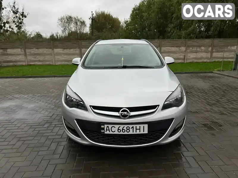 Універсал Opel Astra 2013 17 л. Ручна / Механіка обл. Волинська, Луцьк - Фото 1/21