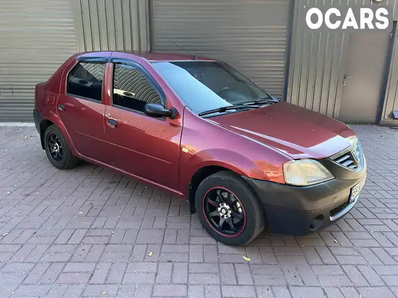 Седан Dacia Logan 2007 1.4 л. Ручна / Механіка обл. Кіровоградська, Знам'янка - Фото 1/18