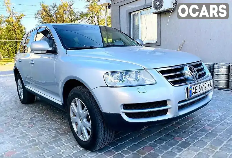 Внедорожник / Кроссовер Volkswagen Touareg 2005 3 л. Автомат обл. Днепропетровская, Павлоград - Фото 1/8