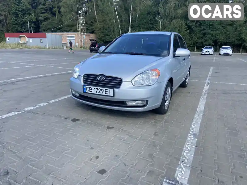 Седан Hyundai Accent 2006 1.49 л. Ручна / Механіка обл. Чернігівська, Чернігів - Фото 1/16