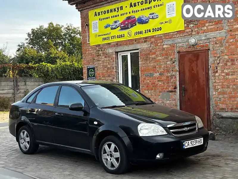 Седан Chevrolet Lacetti 2004 1.8 л. Автомат обл. Черкаська, Золотоноша - Фото 1/9