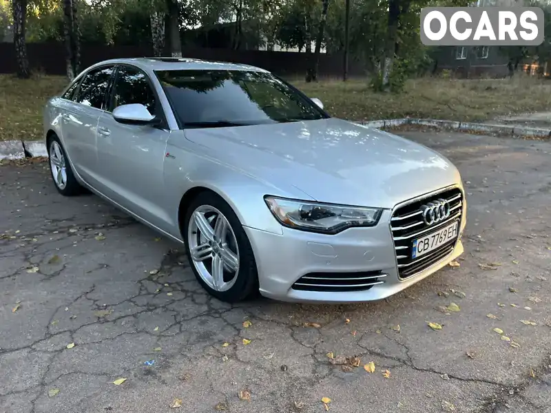 Седан Audi A6 2012 3 л. Автомат обл. Чернігівська, Чернігів - Фото 1/21