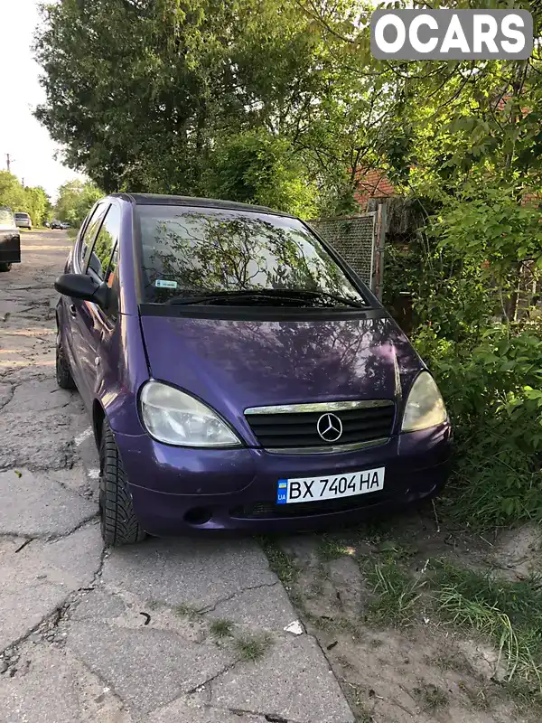 Хетчбек Mercedes-Benz A-Class 1999 1.69 л. Ручна / Механіка обл. Хмельницька, Хмельницький - Фото 1/6