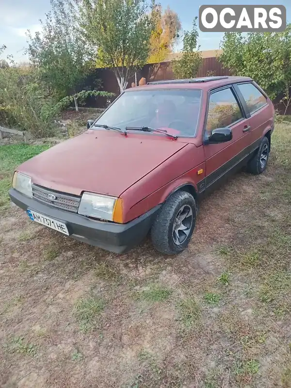 Хетчбек ВАЗ / Lada 2108 1987 1.3 л. Ручна / Механіка обл. Житомирська, Житомир - Фото 1/11