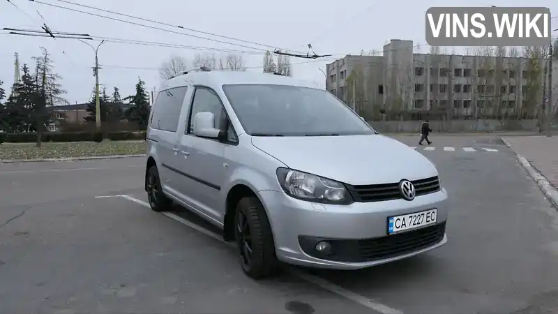 Мінівен Volkswagen Caddy 2013 1.6 л. Автомат обл. Черкаська, Черкаси - Фото 1/21