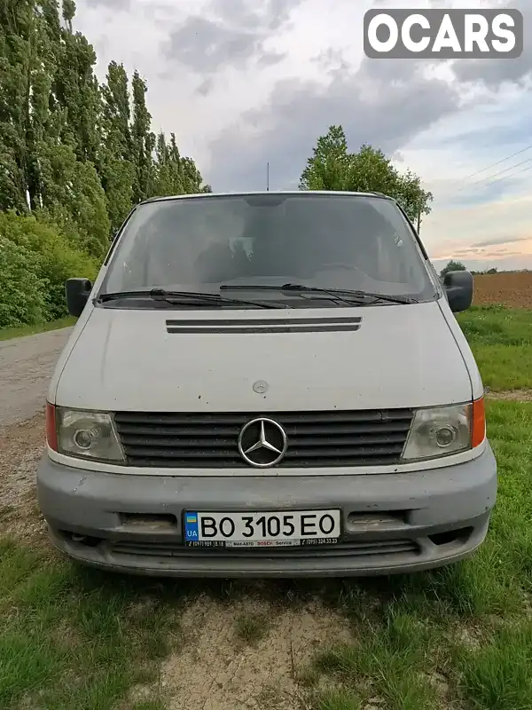 Мінівен Mercedes-Benz Vito 2000 2.15 л. Ручна / Механіка обл. Тернопільська, Чортків - Фото 1/12