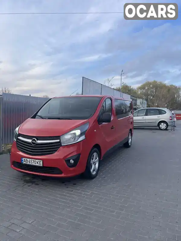 Мінівен Opel Vivaro 2017 1.6 л. Ручна / Механіка обл. Вінницька, Вінниця - Фото 1/21