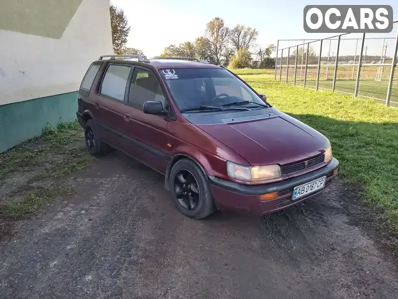 Мінівен Mitsubishi Space Wagon 1993 2 л. Ручна / Механіка обл. Рівненська, Острог - Фото 1/21