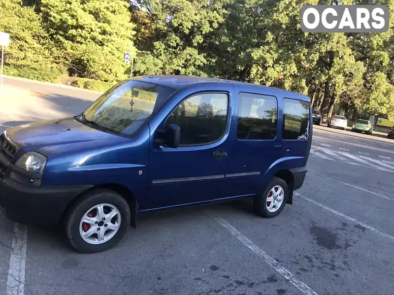 Мінівен Fiat Doblo 2002 1.91 л. Ручна / Механіка обл. Полтавська, Полтава - Фото 1/10