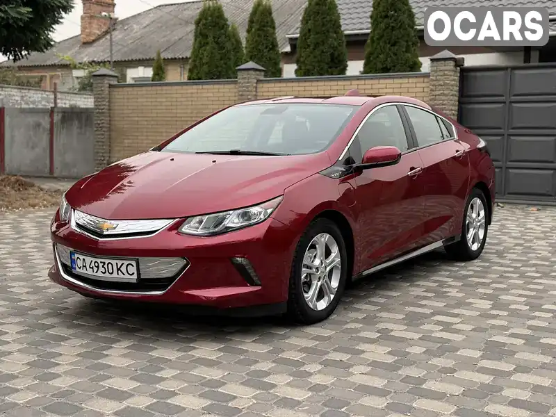 Хетчбек Chevrolet Volt 2018 1.49 л. Варіатор обл. Черкаська, Черкаси - Фото 1/21