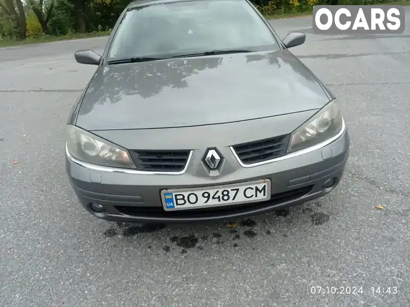 Ліфтбек Renault Laguna 2006 2 л. Ручна / Механіка обл. Тернопільська, Тернопіль - Фото 1/21