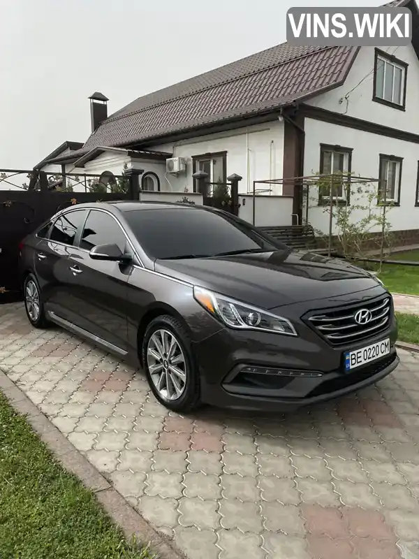 Седан Hyundai Sonata 2017 2.36 л. Автомат обл. Миколаївська, Миколаїв - Фото 1/10